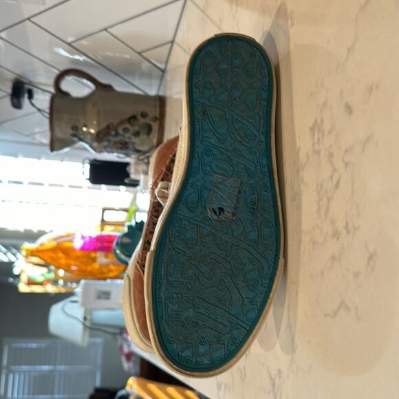 BLOWFISH MALIBU UPLAND DESERT CARAMEL LEOPARD CANVAS HI TOP SNEAKER size 9.5 - Picture 7 of 8